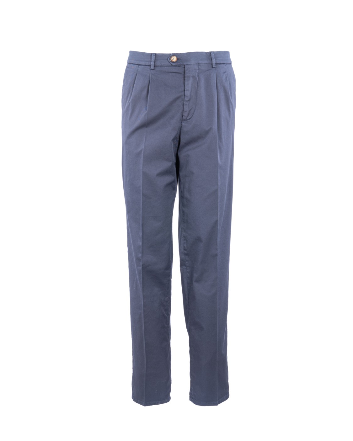 shop BRUNELLO CUCINELLI  Pantalone: Brunello Cucinelli pantaloni leisure fit in gabardina di cotone American Pima comfort tinto capo con pince.
Chiusura a zip con bottone, gancetto in metallo e controbottone.
Tasche frontali "americane".
Pince.
Tasche posteriori a filetto.
Fondo 18 cm.
Leisure fit: cavallo e bacino sono morbidi e i volumi sulla gamba sono affusolati.
Composizione: 97% COTONE, 3% ELASTAN.
Made in Italy.. M289LE1950-C2517 number 9458836